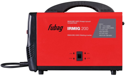 Сварочный аппарат для полуавтоматической сварки инверторного типа Fubag IRMIG 200  с горелкой FB 250_3 м (38443) купить в Хабаровске интернет магазин СТРОЙКИН