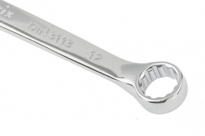 Ключ комбинированный, 12 мм, CrV, полированный хром Matrix купить в Хабаровске интернет магазин СТРОЙКИН