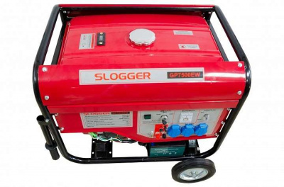 Генератор бензиновый  SLOGGER GP 7500 6,5 кВт купить на Дальнем Востоке интернет магазин СТРОЙКИН