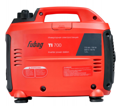 Бензиновый инверторный цифровой генератор Fubag TI 700 купить #REGION_NAME_DECLINE_PP# интернет магазин СТРОЙКИН