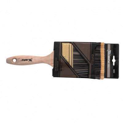 Кисть плоская Golden 4", искусственная щетина, деревянная ручка MTX купить в Хабаровске интернет магазин СТРОЙКИН
