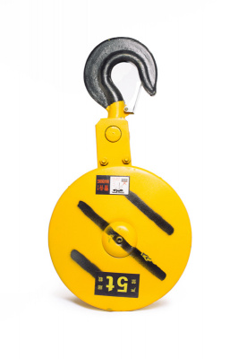 Крюковая подвеска двухблочная для талей электрических TOR CD1 5,0 т купить в Хабаровске интернет магазин СТРОЙКИН