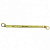 Ключ накидной, 10 х 11 мм, желтый цинк Сибртех купить в Хабаровске интернет магазин СТРОЙКИН