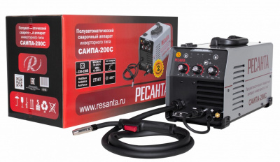 Сварочный аппарат полувтомат РЕСАНТА САИПА-200C купить в Хабаровске интернет магазин СТРОЙКИН