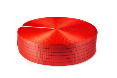 Лента текстильная TOR 5:1 125 мм 15000 кг (красный) купить в Хабаровске интернет магазин СТРОЙКИН